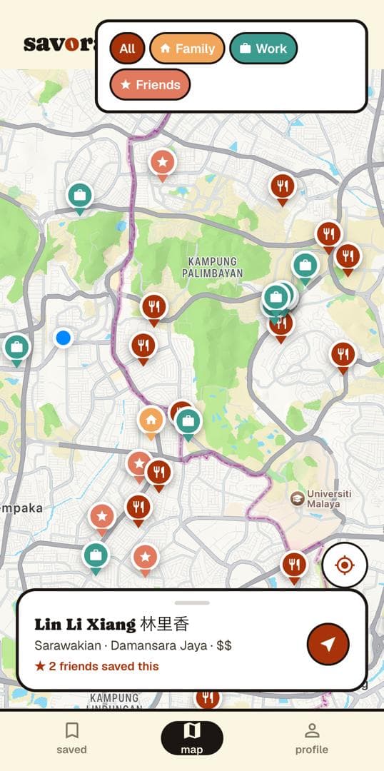 Map view